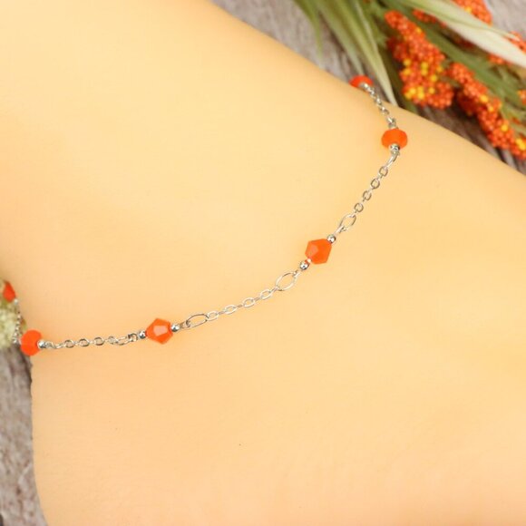 Dainty Anklet for Women – Elegant Everyday Jewelry & Perfect Gift | MLCRC1775 - Picture 6 of 10